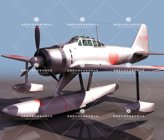 银川3D模型飞机_